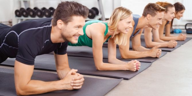 Fitnessgruppe