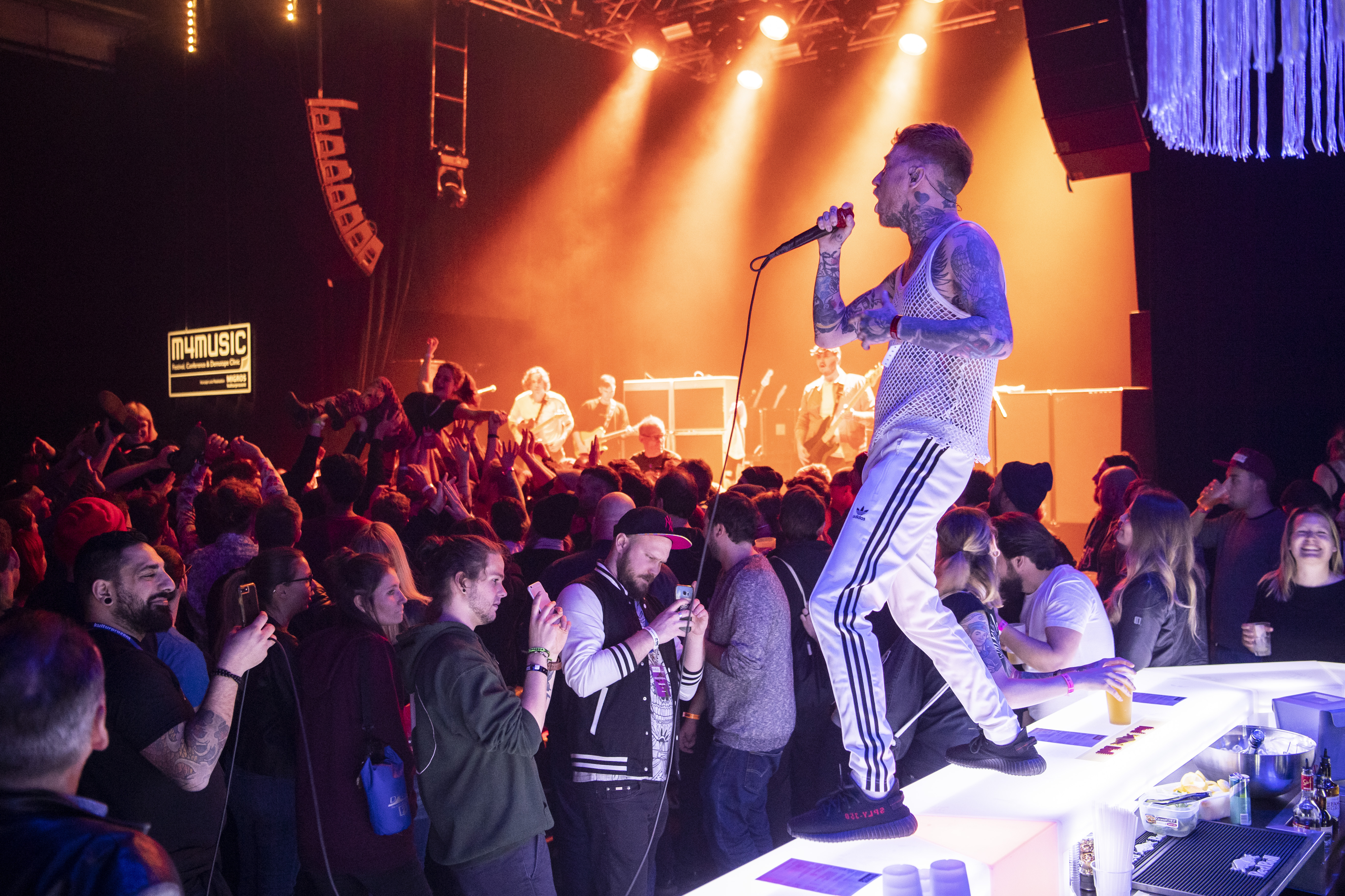 Box Konzert in Aktion m4music 2019